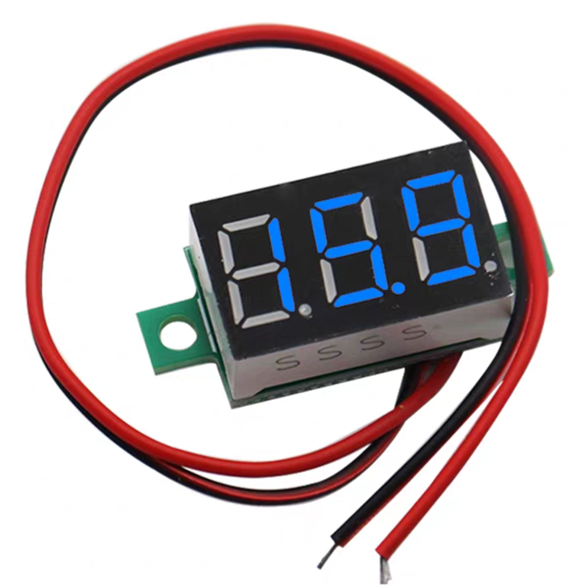 0.36 Inch 2 Wire Voltage Display Module Blue 02