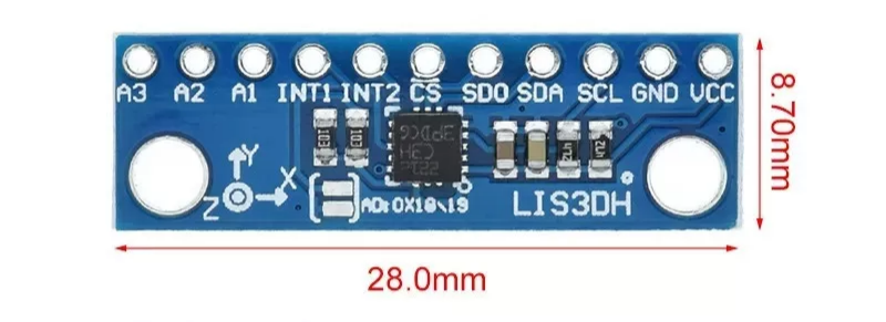 LIS3DH 3-Axis Accelerometer