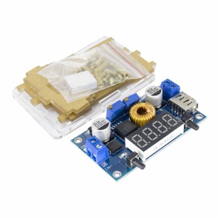 5A XL4015 DC-DC Buck Converter Power Module——With LED Display+ 3D Shell