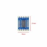 SP3232 dual - channel gold - plated small board brush machine module