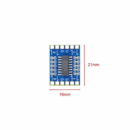 SP3232 dual - channel gold - plated small board brush machine module