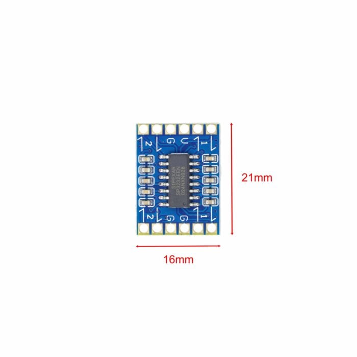 SP3232 dual - channel gold - plated small board brush machine module