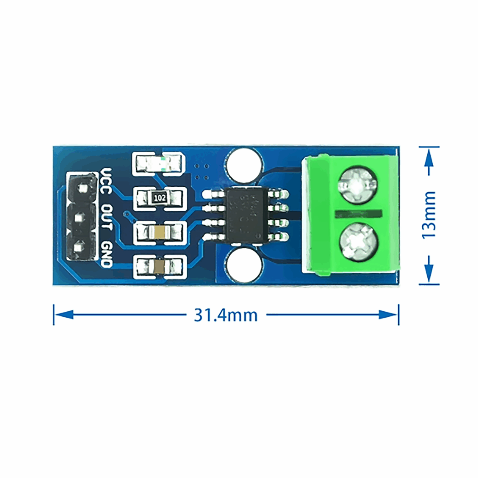 ACS712 Current Sensor 5A – Easyelecmodule