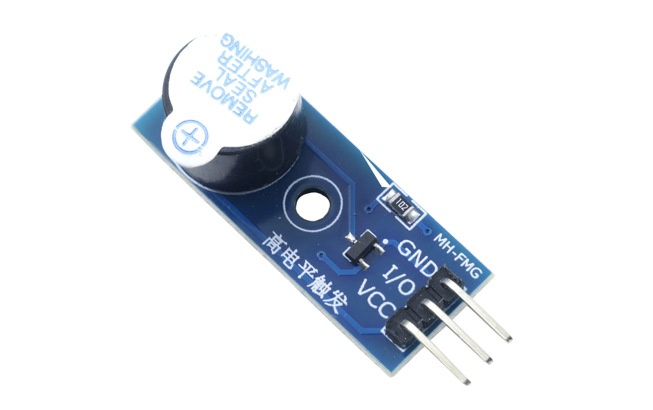Active Buzzer Module — High Level Trigger