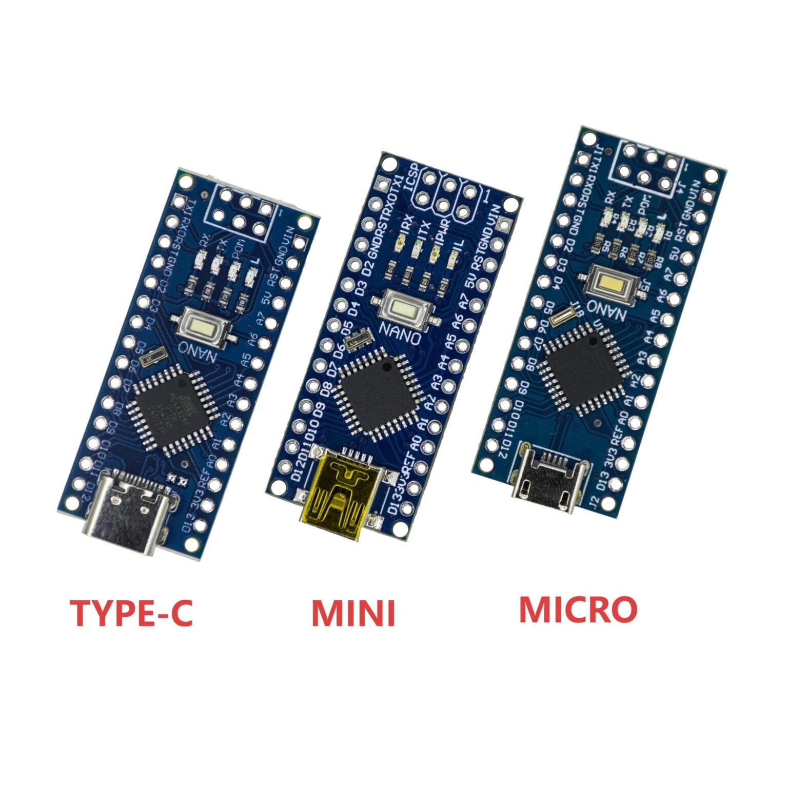 Arduino NANO V3.0 CH340 ATMEGA328P – Easyelecmodule