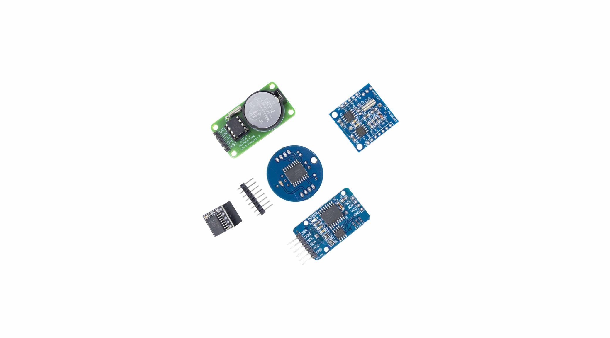 DS1302 DS1307 DS3231 RTC Clock banner