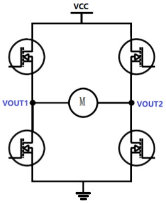 Full H-bridge circuit