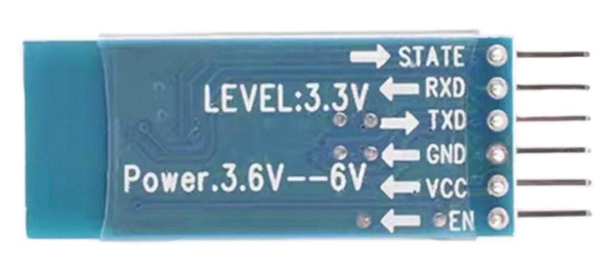 HC-05 Bluetooth Module Compatible Version Pinout