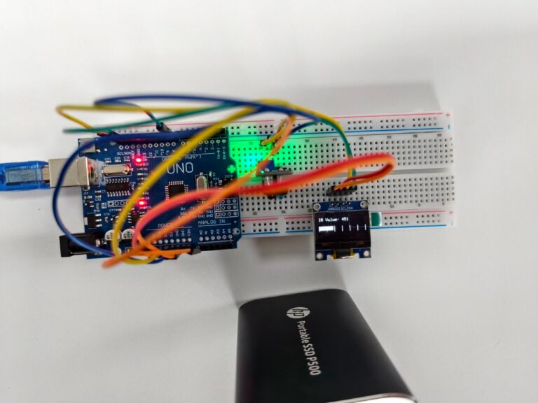 TCRT5000 Infrared Reflective Sensor - How It Works and Example circuit ...