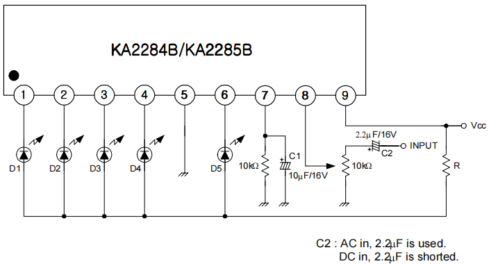 KA2284 Application Circuit