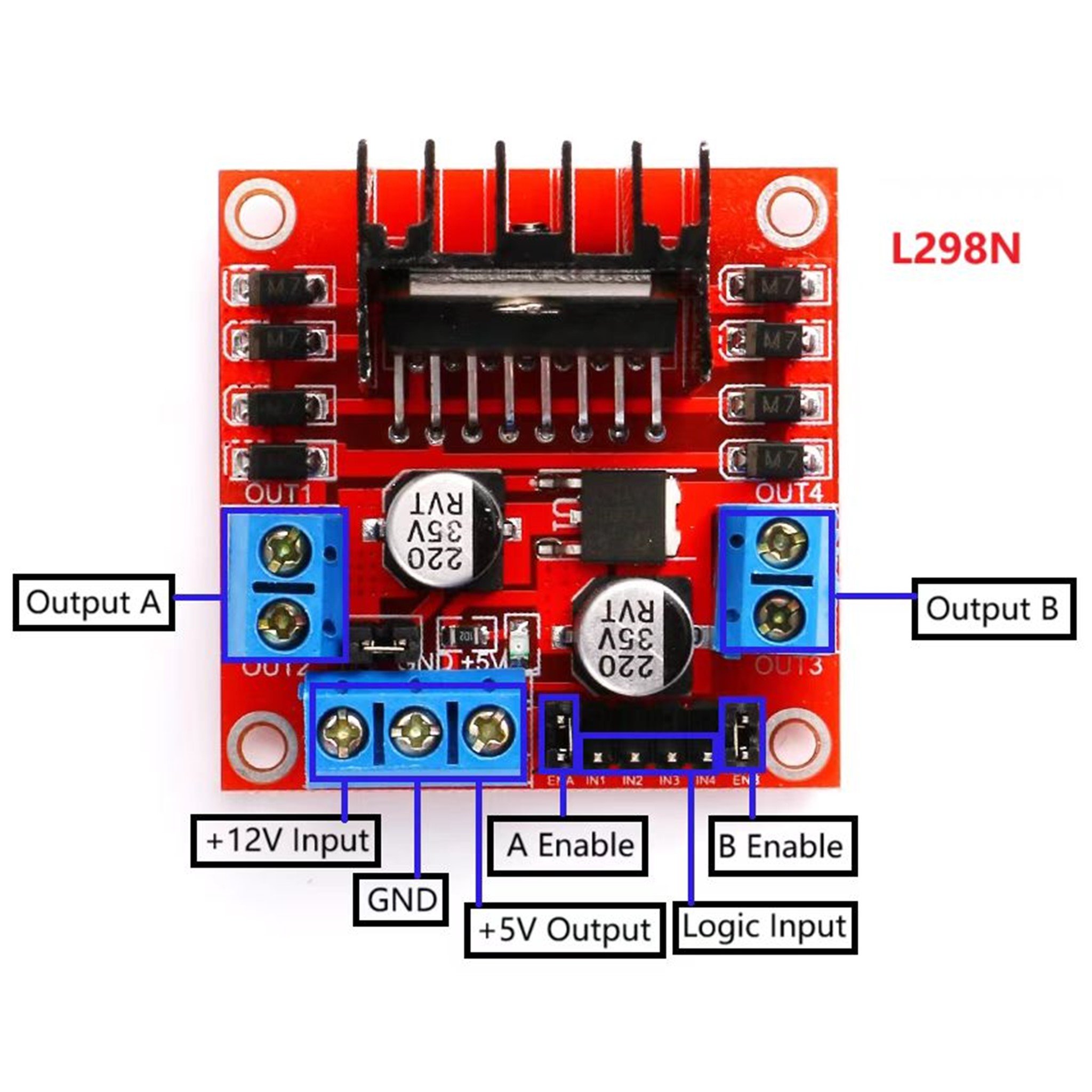L298N motor controller 01