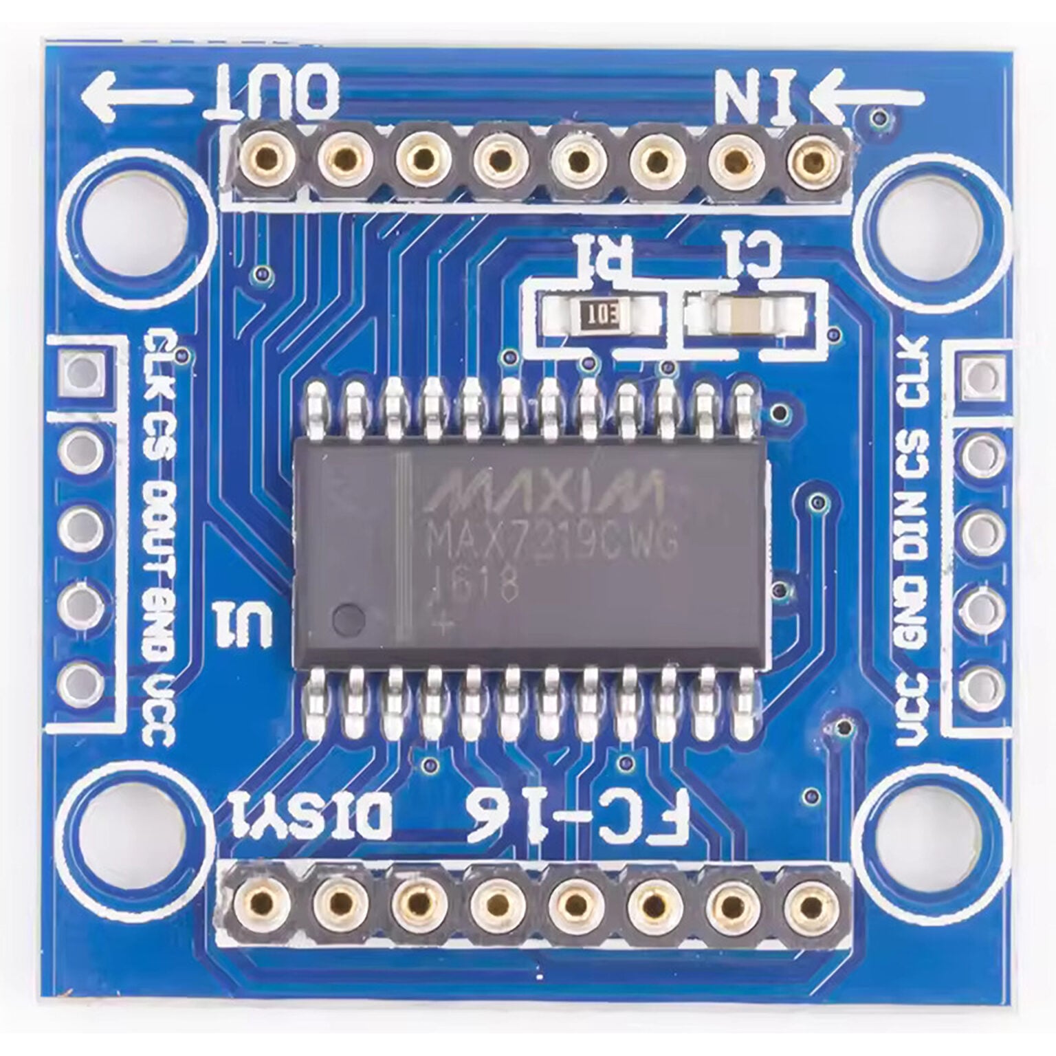 MAX7219 Dot Matrix LED Display Module – Easyelecmodule
