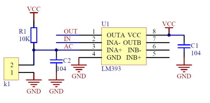 Rain Drop Module Schematic Diagram（1）