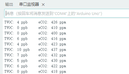 SGP30 Effect Demonstration