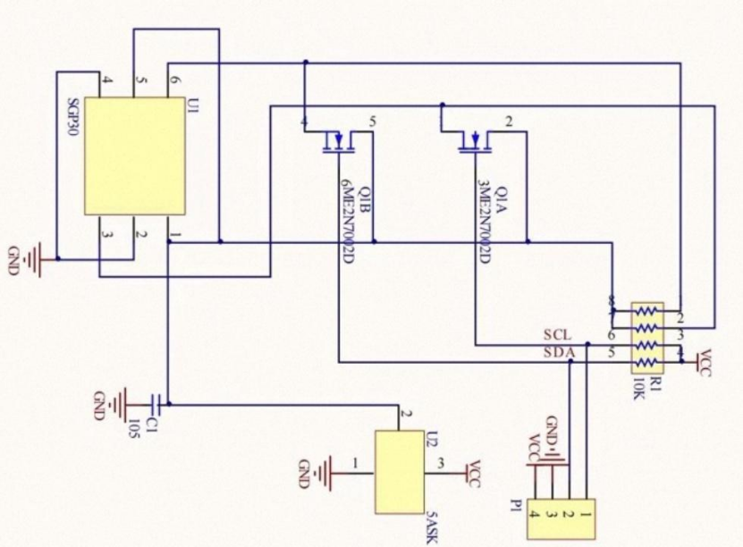 SGP30 Schematic Diagram