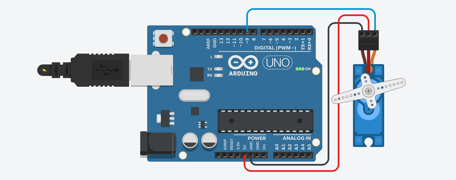 Servo motor for arduino