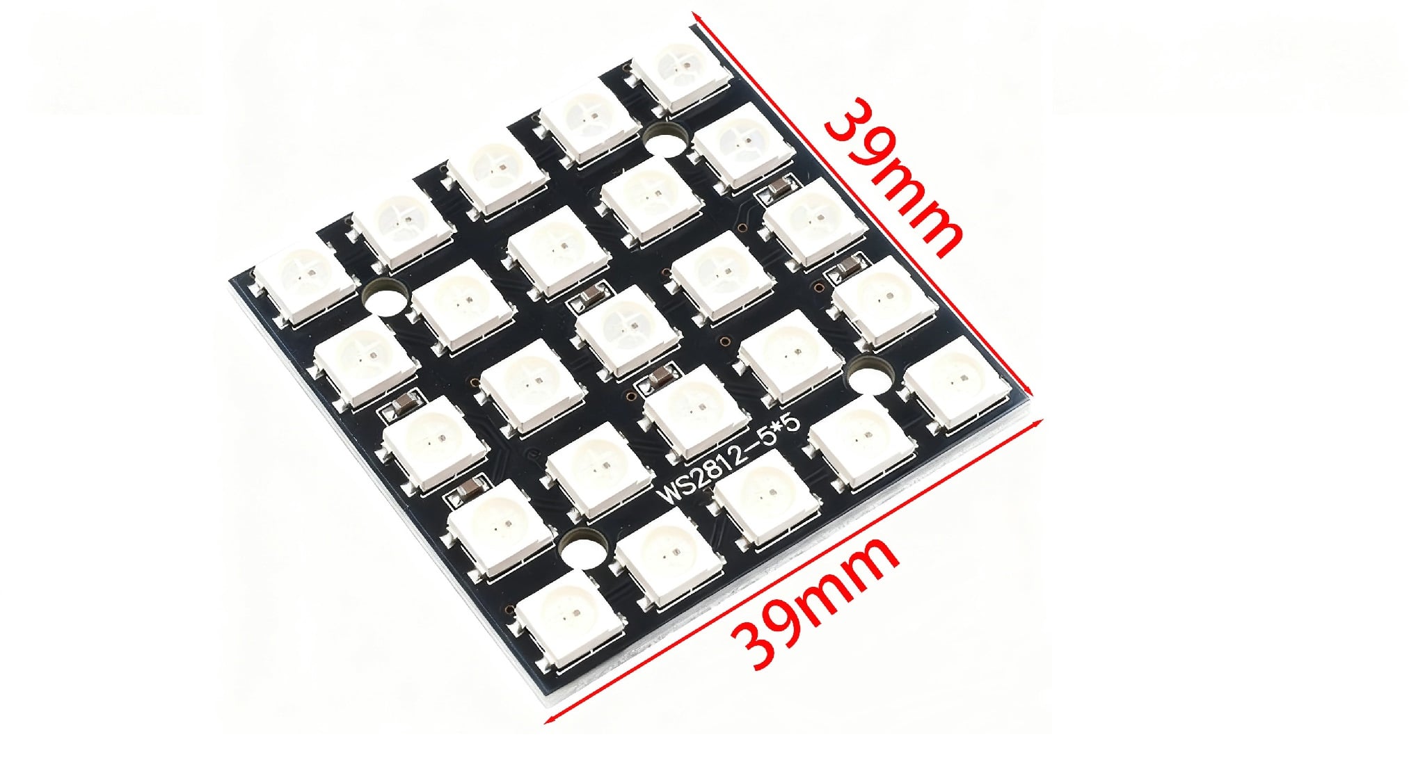 5x5 25-Bit Led Matrix Full Color 5050 RGB LED Lamp – Easyelecmodule