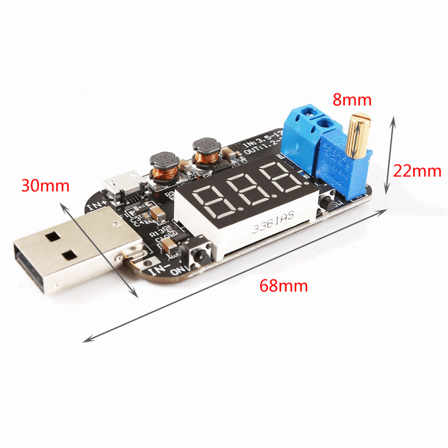 ZK-DPL USB Adjustable Power Supply – Easyelecmodule