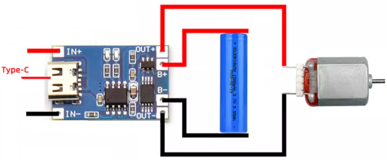  TP4056 wiring diagram