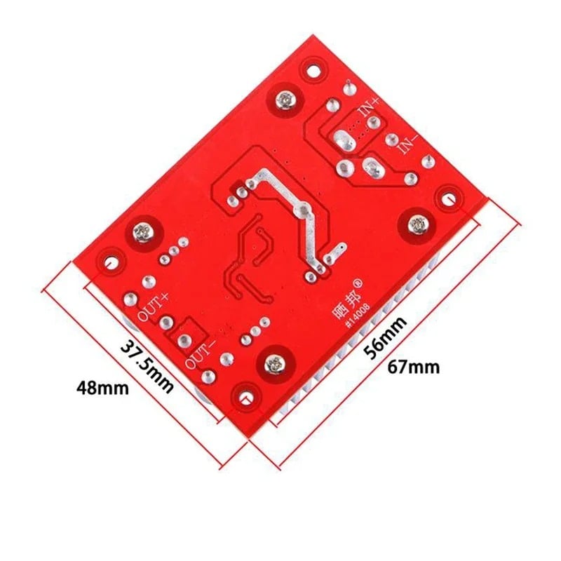 Boost Converter Constant Current Power Supply 8.5-50V to 10-60V Voltage ...