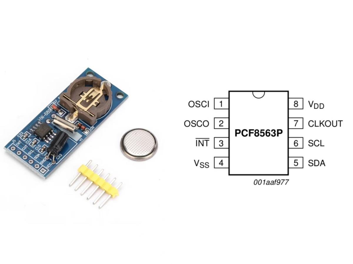 PCF8563 RTC Arduino Application – Easyelecmodule