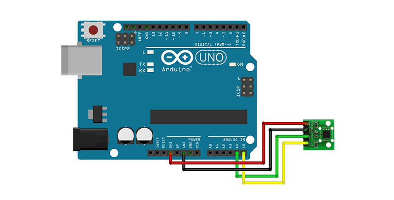 ShT20 Hardware Wiring with arduino