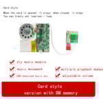 MP3 Module ,Recording Greeting Card Movement, Gratitude, Birthday Card Music Module, Voice Custom-made Gift Box JR1650 - Image 8